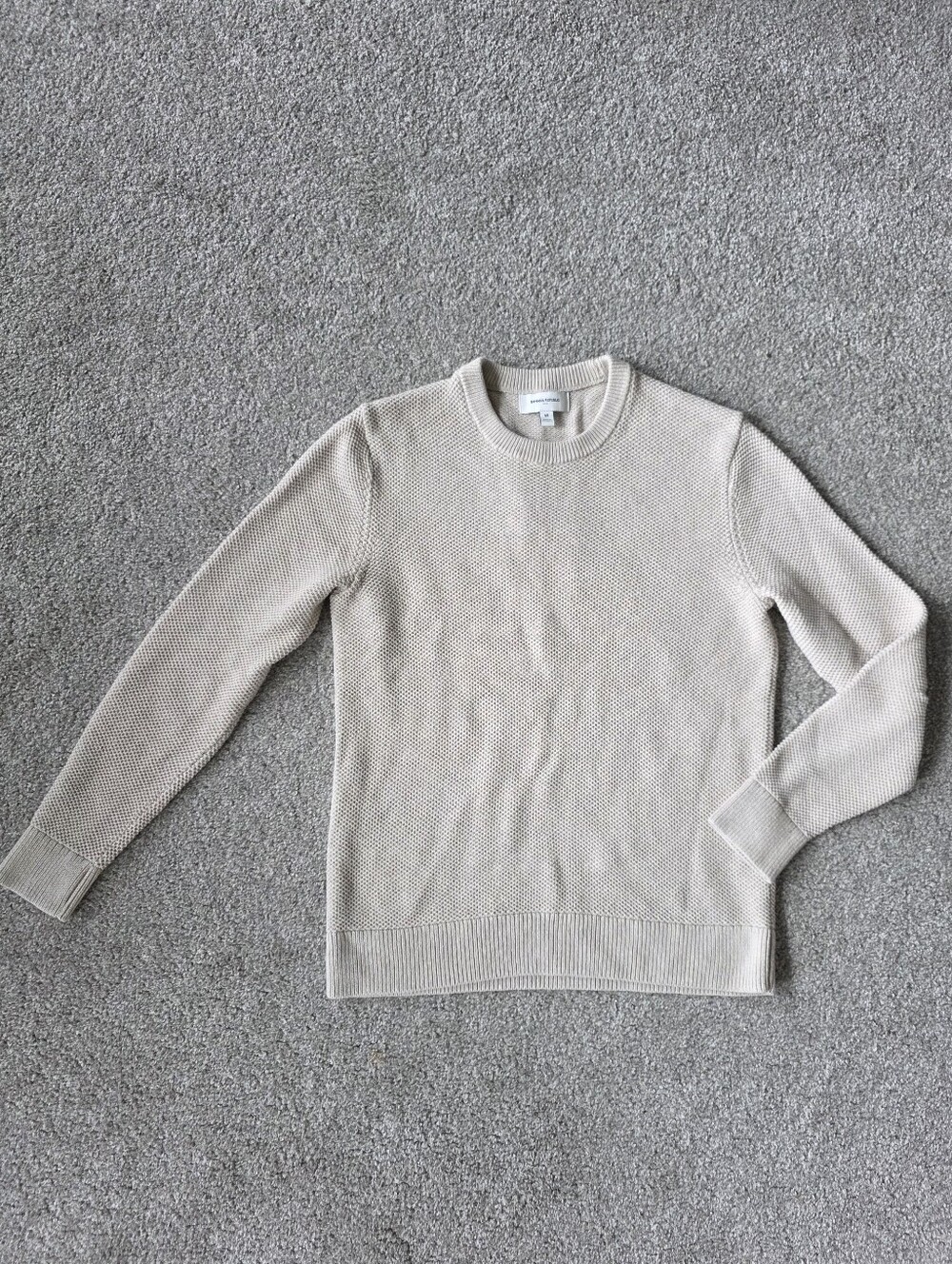 Banana Republic Women's Crewneck Knit Sweater - Beige